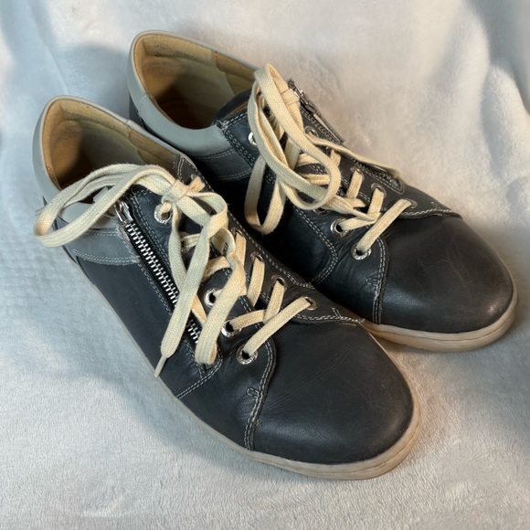 Pikolinos Atenas blue leather lace up sneakers - Picture 2 of 6